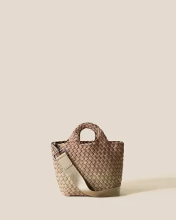 Totes<NAGHEDI St. Barths Petit Tote Graphic Ombre Bronzed
