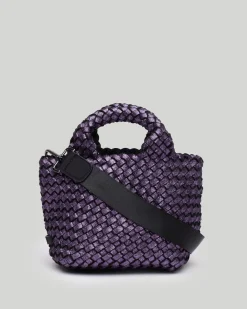 Totes<NAGHEDI St. Barths Petit Tote Metallic Amethyst