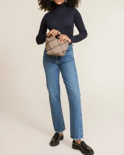 Crossbodies<NAGHEDI St. Barths Petit Tote Plaid Mojave
