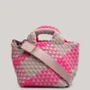 Totes<NAGHEDI St. Barths Petit Tote Plaid Isa