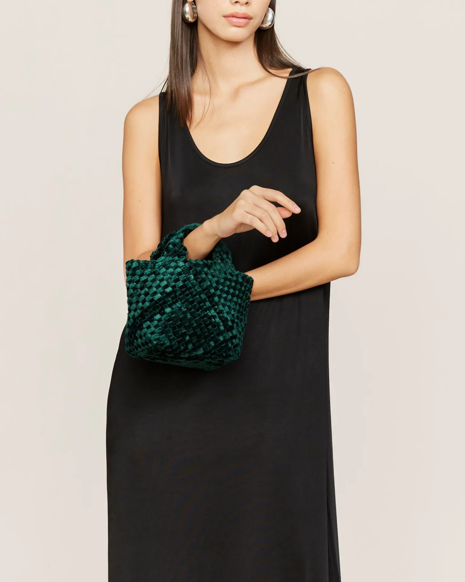 Totes<NAGHEDI St. Barths Petit Tote Velvet Emerald