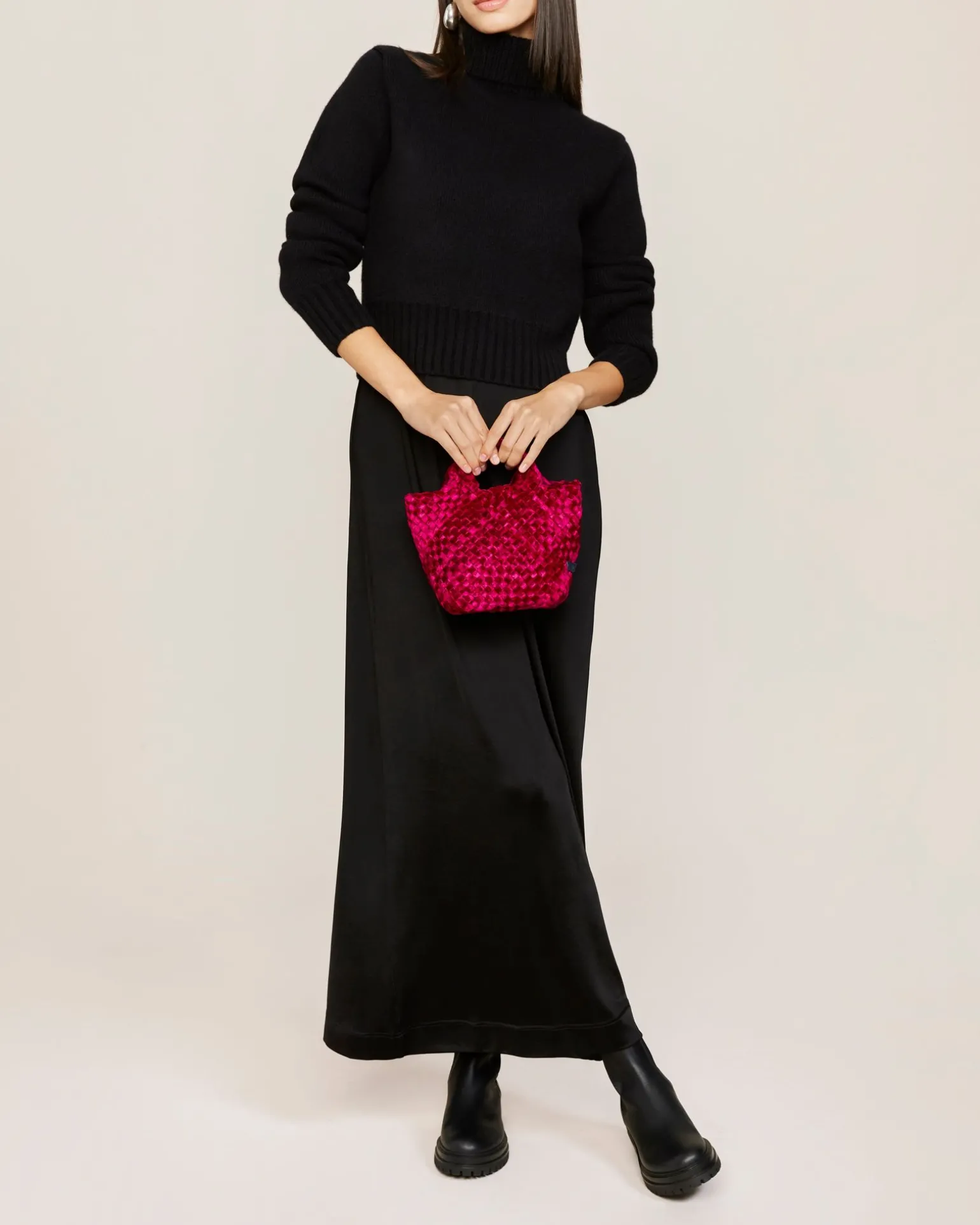 Crossbodies<NAGHEDI St. Barths Petit Tote Velvet Crush