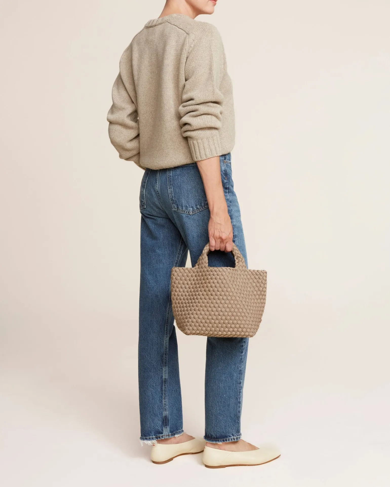 Totes<NAGHEDI St. Barths Small Tote Cashmere