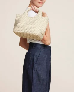 Totes<NAGHEDI St. Barths Small Tote Ecru