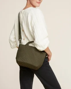 Totes<NAGHEDI St. Barths Small Tote Olive
