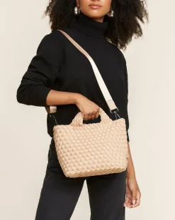 Totes<NAGHEDI St. Barths Small Tote Camel
