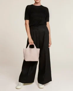 Crossbodies<NAGHEDI St. Barths Small Tote Shell Pink
