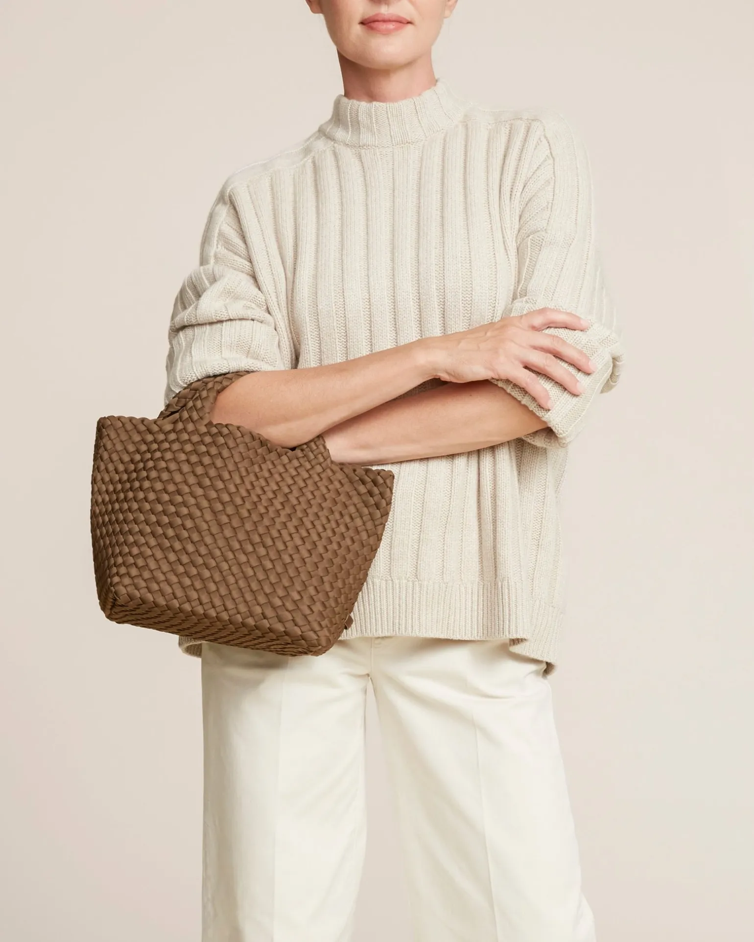 Totes<NAGHEDI St. Barths Small Tote Mink