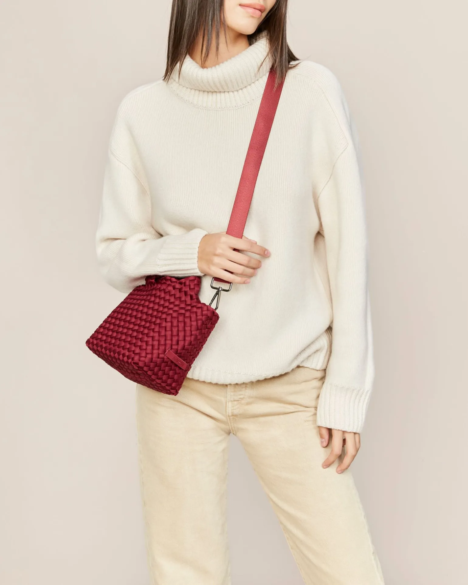 Crossbodies<NAGHEDI St. Barths Small Tote Rosewood
