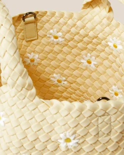 Crossbodies<NAGHEDI St. Barths Small Tote Daisy Blossom