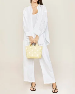 Crossbodies<NAGHEDI St. Barths Small Tote Daisy Blossom