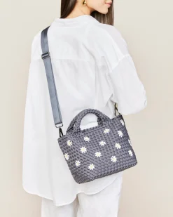 Crossbodies<NAGHEDI St. Barths Small Tote Daisy Anchor