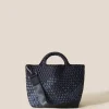 Crossbodies<NAGHEDI St. Barths Small Tote Graphic Ombre Basalt