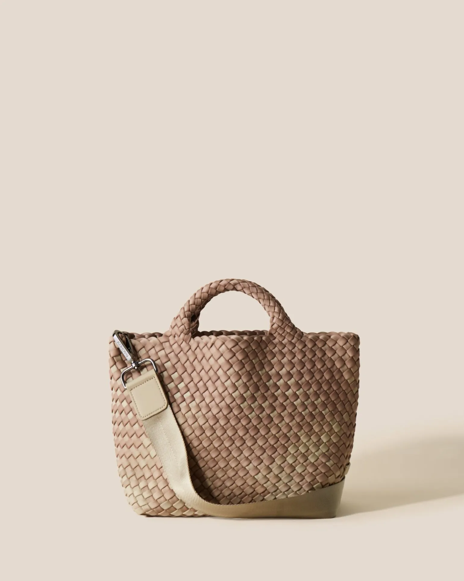 Crossbodies<NAGHEDI St. Barths Small Tote Graphic Ombre Bronzed