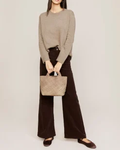 Crossbodies<NAGHEDI St. Barths Small Tote Graphic Ombre Bronzed