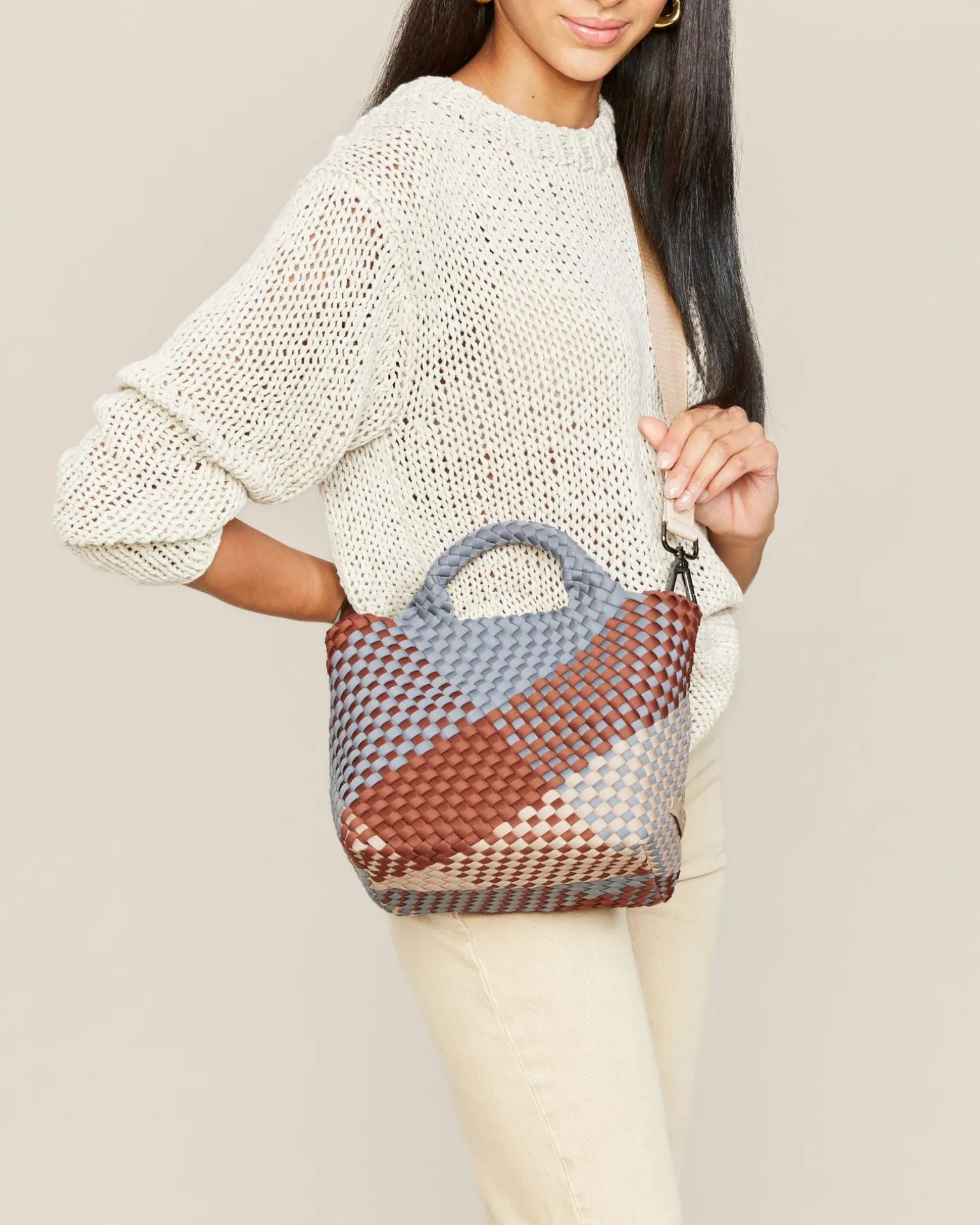 Crossbodies<NAGHEDI St. Barths Small Tote Graphic Geo Taos