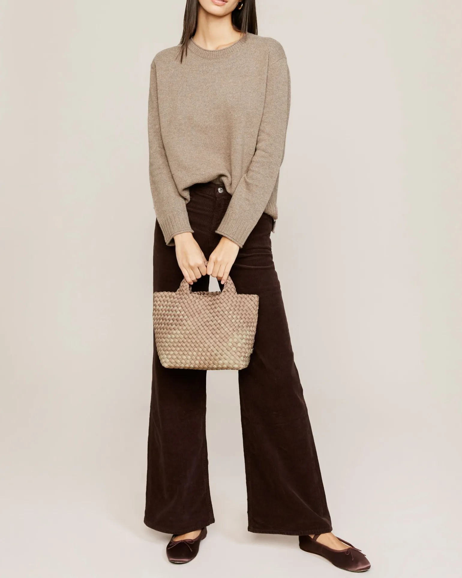 Totes<NAGHEDI St. Barths Small Tote Graphic Ombre Bronzed
