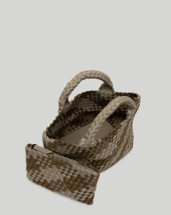 Crossbodies<NAGHEDI St. Barths Small Tote Plaid Driftwood