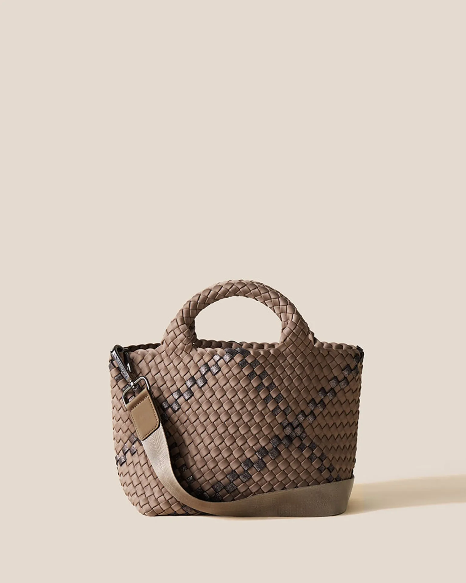 Crossbodies<NAGHEDI St. Barths Small Tote Plaid Mojave