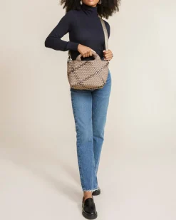 Crossbodies<NAGHEDI St. Barths Small Tote Plaid Mojave