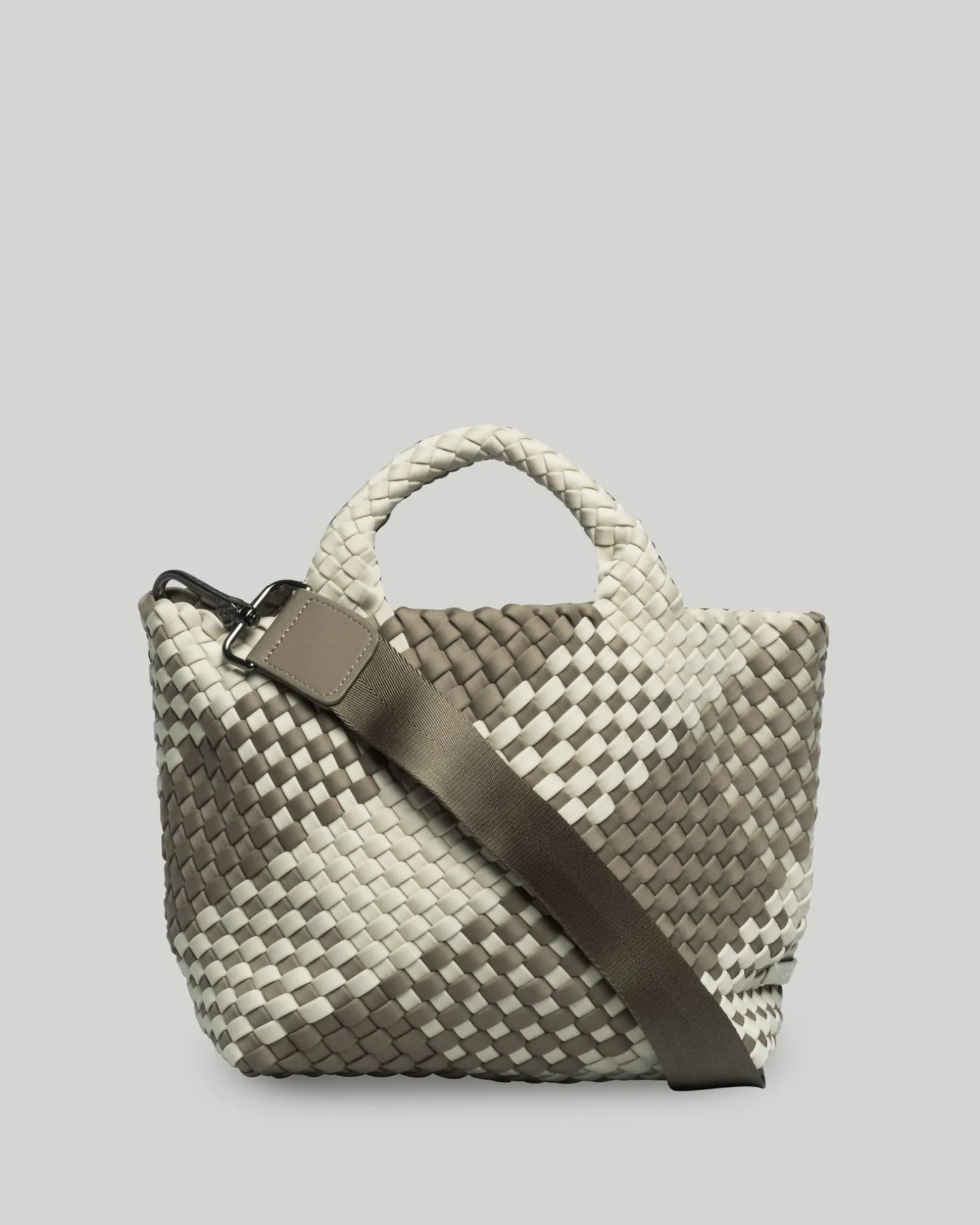 Totes<NAGHEDI St. Barths Small Tote Plaid Santa Fe