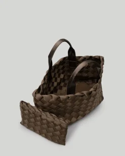 Totes<NAGHEDI Tangier Medium Tote Mink