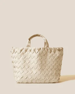 Totes<NAGHEDI Tangier Medium Tote Ecru