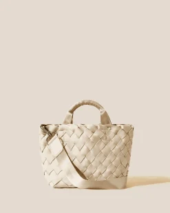Crossbodies<NAGHEDI Tangier Small Tote Ecru