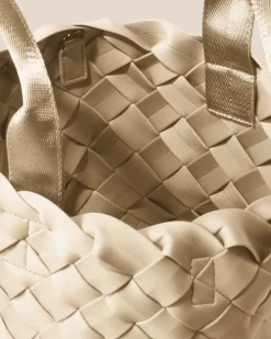 Crossbodies<NAGHEDI Tangier Small Tote Ecru