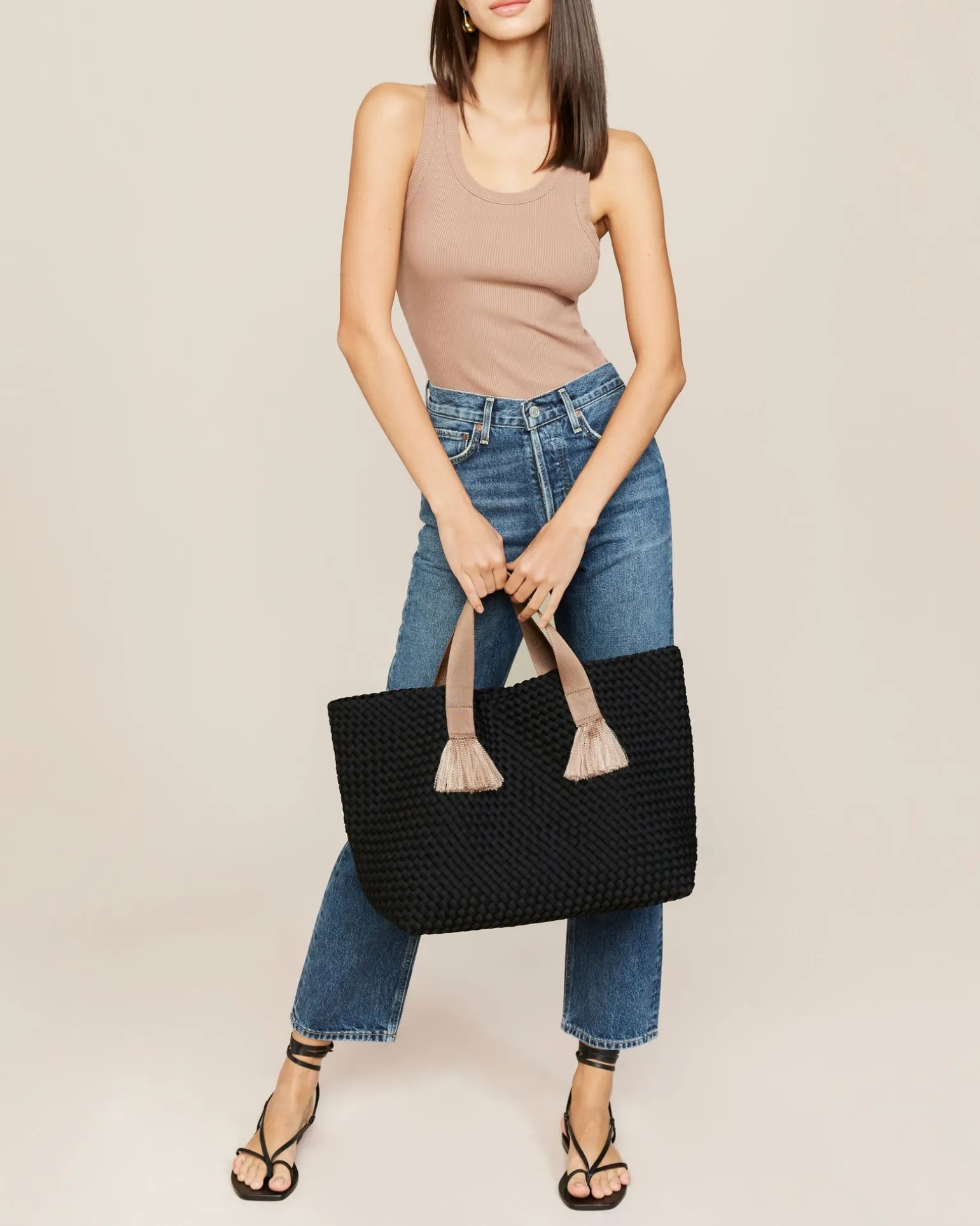 Totes<NAGHEDI Tulum Large Tote Umbra