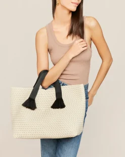 Shoulder Bags<NAGHEDI Tulum Large Tote Moon