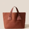 Totes<NAGHEDI Tulum Large Tote Adobe
