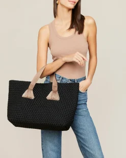 Shoulder Bags<NAGHEDI Tulum Large Tote Umbra