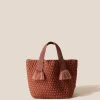 Crossbodies<NAGHEDI Tulum Small Tote Adobe